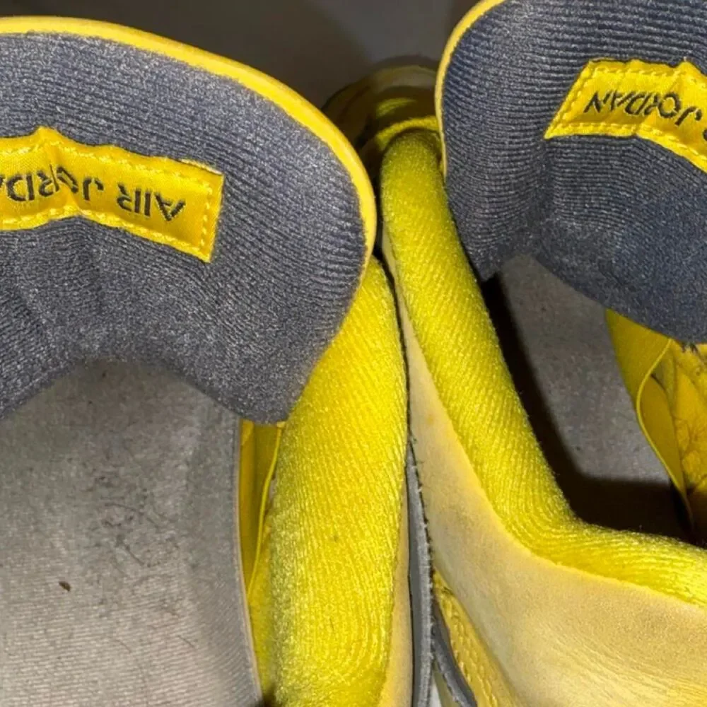 Jordan Men's Yellow Trainers